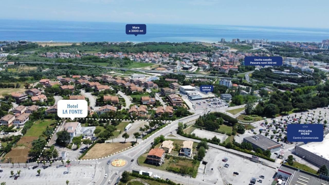 Hotel La Fonte A 300M Uscita A14 Pescara Nord Citta Sant'Angelo Luaran gambar
